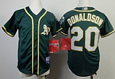 Youth Oakland Athletics #20 Josh Donaldson 2014 Green Jerseys,baseball caps,new era cap wholesale,wholesale hats