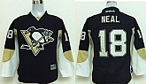 Youth Pittsburgh Penguins #18 James Neal Black Jerseys,baseball caps,new era cap wholesale,wholesale hats