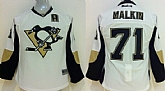 Youth Pittsburgh Penguins #71 Evgeni Malkin White Jerseys,baseball caps,new era cap wholesale,wholesale hats