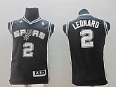 Youth San Antonio Spurs #2 Kawhi Leonard Black Jerseys,baseball caps,new era cap wholesale,wholesale hats