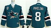 Youth San Jose Sharks #8 Pavelski Blue Jerseys,baseball caps,new era cap wholesale,wholesale hats