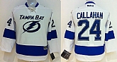 Youth Tampa Bay Lightning #24 Ryan Callahan White Jerseys,baseball caps,new era cap wholesale,wholesale hats