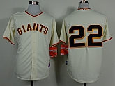 San Francisco Giants #22 Peavy 2014 Cream Jerseys,baseball caps,new era cap wholesale,wholesale hats