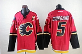 Calgary Flames #5 Mark Giordano Red Jerseys,baseball caps,new era cap wholesale,wholesale hats