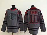 Chicago Blackhawks #10 Patrick Sharp Dark Gray Jerseys,baseball caps,new era cap wholesale,wholesale hats