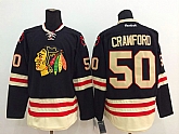 Chicago Blackhawks #50 Corey Crawford 2015 Winter Classic Black Jerseys,baseball caps,new era cap wholesale,wholesale hats