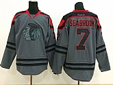 Chicago Blackhawks #7 Brent Seabrook Dark Gray Jerseys,baseball caps,new era cap wholesale,wholesale hats