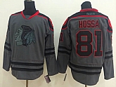 Chicago Blackhawks #81 Marian Hossa Dark Gray Jerseys,baseball caps,new era cap wholesale,wholesale hats