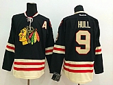 Chicago Blackhawks #9 Bobby Hull 2015 Winter Classic Black Jerseys,baseball caps,new era cap wholesale,wholesale hats