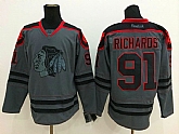 Chicago Blackhawks #91 Brad Richards Dark Gray Jerseys,baseball caps,new era cap wholesale,wholesale hats