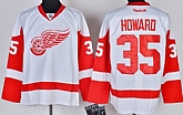 Detroit Red Wings #35 Jimmy Howard White Jerseys,baseball caps,new era cap wholesale,wholesale hats