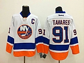 New York Islanders #91 John Tavares White Jerseys,baseball caps,new era cap wholesale,wholesale hats