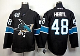 San Jose Sharks #48 Tomas Hertl Black Third Jerseys,baseball caps,new era cap wholesale,wholesale hats
