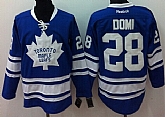 Toronto Maple Leafs #28 Tie Domi Blue Third Jerseys,baseball caps,new era cap wholesale,wholesale hats