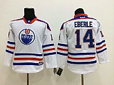 Youth Edmonton Oilers #14 Jordan Eberle White Jerseys,baseball caps,new era cap wholesale,wholesale hats