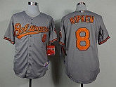 Baltimore Orioles #8 Cal Ripken Gray Cool Base Jerseys,baseball caps,new era cap wholesale,wholesale hats