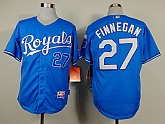 Kansas City Royals #27 Brandon Finnegan Light Blue Jerseys,baseball caps,new era cap wholesale,wholesale hats