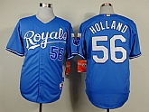 Kansas City Royals #56 Greg Holland Light Blue Jerseys,baseball caps,new era cap wholesale,wholesale hats
