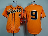San Francisco Giants #9 Brandon Belt Orange Jerseys,baseball caps,new era cap wholesale,wholesale hats