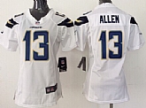 Womens Nike San Diego Chargers #13 Keenan Allen White Game Jerseys,baseball caps,new era cap wholesale,wholesale hats