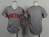 Youth Boston Red Sox Blank Gray Jerseys,baseball caps,new era cap wholesale,wholesale hats