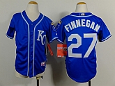 Youth Kansas City Royals #27 Finnegan 2014 Blue Jerseys,baseball caps,new era cap wholesale,wholesale hats