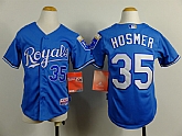 Youth Kansas City Royals #35 Eric Hosmer Light Blue Jerseys,baseball caps,new era cap wholesale,wholesale hats