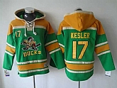 Anaheim Ducks #17 Kesler Green Stitched Hoodie,baseball caps,new era cap wholesale,wholesale hats