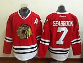 Chicago Blackhawks #7 Brent Seabrook Red Jerseys,baseball caps,new era cap wholesale,wholesale hats