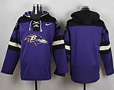 Men Nike Baltimore Ravens Customized Purple Stitched Hoodie,baseball caps,new era cap wholesale,wholesale hats