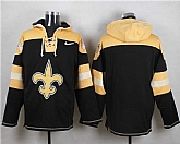 Men Nike New Orleans Saints Customized Black Stitched Hoodie,baseball caps,new era cap wholesale,wholesale hats