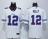 Nike Limited Buffalo Bills #12 Kelly White Jerseys,baseball caps,new era cap wholesale,wholesale hats