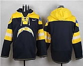 Nike San Diego Chargers Blank Dark Blue Hoody,baseball caps,new era cap wholesale,wholesale hats