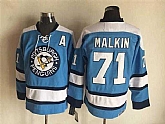 Pittsburgh Penguins #71 Evgeni Malkin Blue CCM Throwback Jerseys,baseball caps,new era cap wholesale,wholesale hats