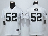 Womens Limited Nike Oakland Raiders #52 Mack White Jerseys,baseball caps,new era cap wholesale,wholesale hats