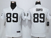 Womens Limited Nike Oakland Raiders #89 Cooper White Jerseys,baseball caps,new era cap wholesale,wholesale hats
