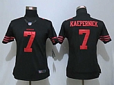 Womens Limited Nike San Francisco 49ers #7 Kaepernick Impact Black Jerseys,baseball caps,new era cap wholesale,wholesale hats