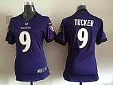 Womens Nike Baltimore Ravens #9 Justin Tucker Purple Game Jerseys,baseball caps,new era cap wholesale,wholesale hats