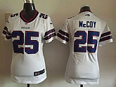 Womens Nike Buffalo Bills #25 LeSean McCoy White Game Jerseys,baseball caps,new era cap wholesale,wholesale hats