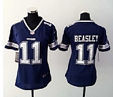 Womens Nike Dallas Cowboys #11 Beasley Dark Blue Game Jerseys,baseball caps,new era cap wholesale,wholesale hats