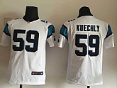 Youth Nike Carolina Panthers #59 Luke Kuechly White Game Jerseys