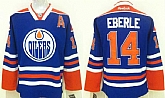 Edmonton Oilers #14 Jordan Eberle Blue Jerseys,baseball caps,new era cap wholesale,wholesale hats