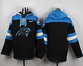 Men Nike Carolina Panthers Customized Black Stitched Hoodie,baseball caps,new era cap wholesale,wholesale hats