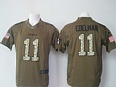 Nike Limited New England Patriots #11 Julian Edelman Salute To Service Green Jerseys,baseball caps,new era cap wholesale,wholesale hats