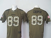 Nike Limited Okaland Raiders #89 Cooper Salute To Service Green Jerseys,baseball caps,new era cap wholesale,wholesale hats