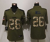 Nike Limited Pittsburgh Steelers #26 Bell Salute To Service Green Jerseys,baseball caps,new era cap wholesale,wholesale hats