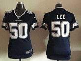 Womens Nike Dallas Cowboys #50 Sean Lee Navy Blue Game Jerseys,baseball caps,new era cap wholesale,wholesale hats