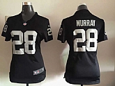 Womens Nike Oakland Raiders #28 Murray Black Game Jerseys,baseball caps,new era cap wholesale,wholesale hats