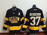 Boston Bruins #37 Patrice Bergeron A Patch 2015 Black Jerseys,baseball caps,new era cap wholesale,wholesale hats
