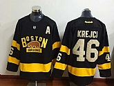Boston Bruins #46 Krejci A Patch 2015 Black Jerseys,baseball caps,new era cap wholesale,wholesale hats